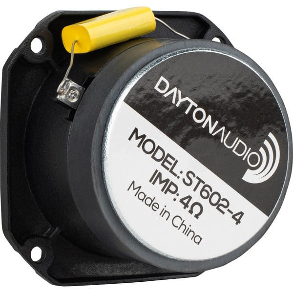 Main product image for Dayton Audio ST602-4 60W Titanium Bullet Tweeter with Square Frame Pair275-402